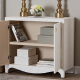 Flores Grasscloth Storage Cabinet by Wicker Fair