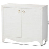 Flores Grasscloth Storage Cabinet by Wicker Fair