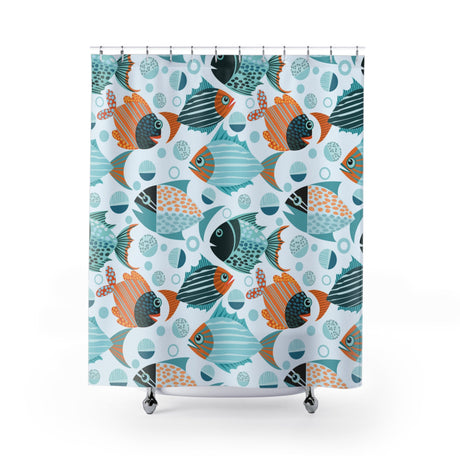 Tropical Fish Shower Curtain