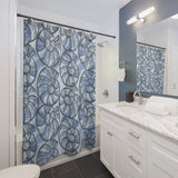 Snail Shell Shower Curtain