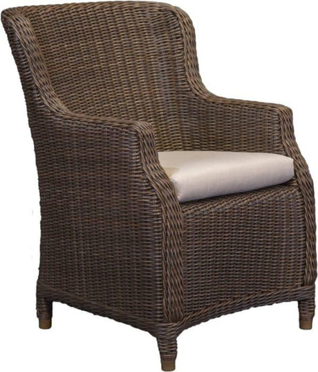 Brighton 6 Piece Outdoor Wicker Dining Set 9858-DINSET by Beachcraft