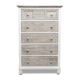 Islamorada Coastal Style 5 Drw Chest Model B23335 By Seawinds Trading