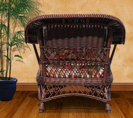 Bar Harbor Brownwash Rattan 6 Pc Set Model BH-SUNRM-BW from Spice Island Wicker