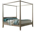 Beachside Queen or King Solid Teak Canopy Bed Model PRH-1001-TEAK-QB by Hospitality Rattan