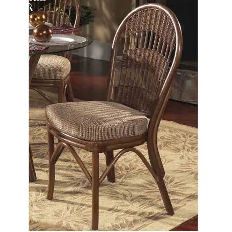Bermuda Whitewash or Pecan Dining Side Chairs Model 1420 from South Sea Rattan