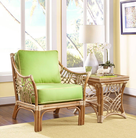 Bali End Table in Natural Finish Model BL-ET-NAT from Spice Island Wicker