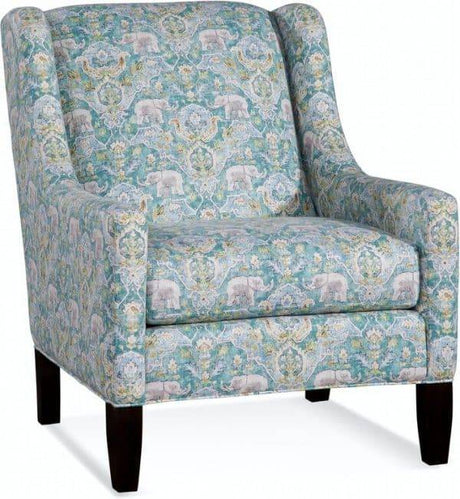 Bromley Upholstered Chair Model 4733-001 Made in the USA by Braxton Culler