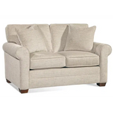 Bedford Casual Loveseat with Rolled Armrests by Braxton Culler Made in the USA Model 728-019