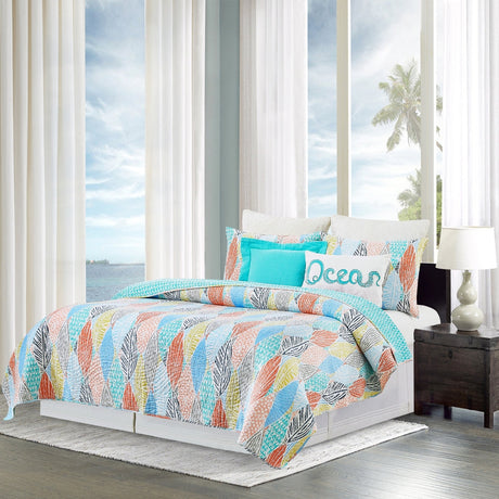Colorful Surf Quilt Set