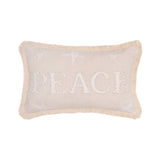 Golden Shores Peace Decorative Pillow