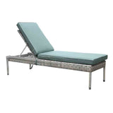 South Beach Outdoor Wicker Chaise Lounge CH9844 by Beachcraft