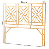 Changmai Wicker Fair Rattan King Headboard W200