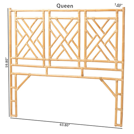 Changmai Wicker Fair Rattan King Headboard W200