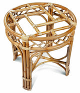 Chippendale Rattan Wicker 6 Pc Dining Set w/ 48 Inch Glass Top by Braxton Culler