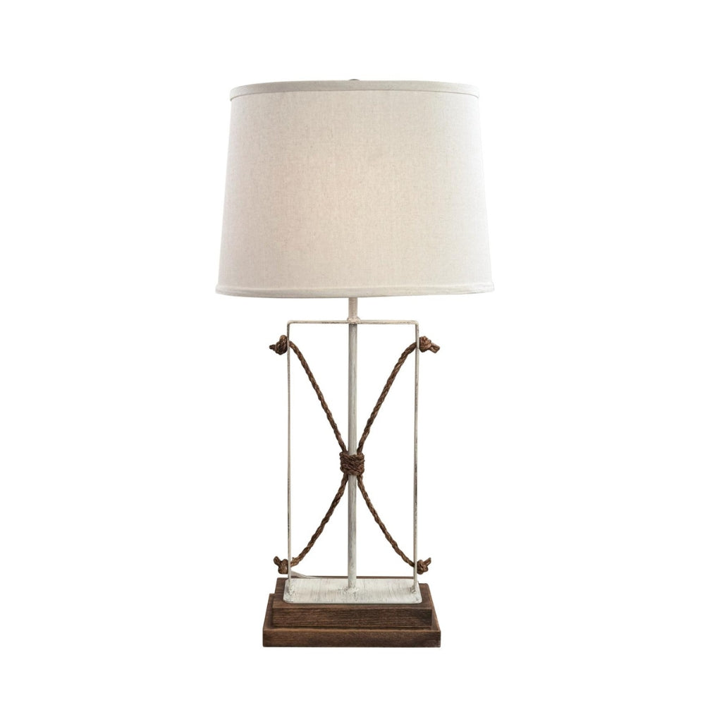 Iron Rope Rough Stain Table Lamp