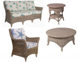 Conservatory 4-Piece Living Set (CV) by Designer Wicker