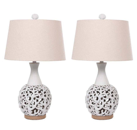 Coastal Coral Reef (Set of 2 Lamps) 37764072