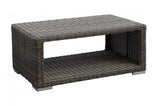 Coronado Outdoor Patio Furniture 90 Inch Rectangle Dining Table with Glass Model 3501-T90 from Sunset West