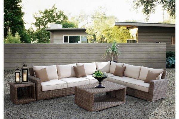 Coronado Outdoor Patio Furniture 48 Inch Square Dining Table with Glass Model 3501-T48 from Sunset West