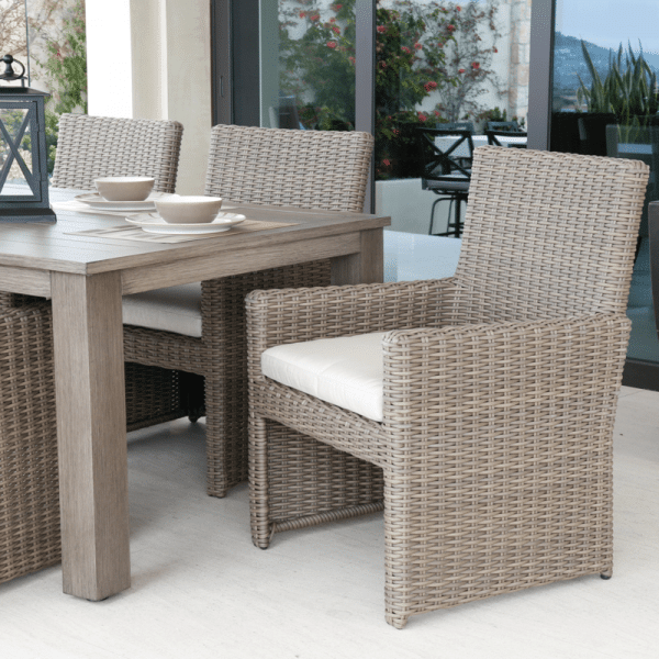 Coronado Outdoor Armless Dining Chair by Sunset West Model 2101-1A