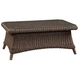 Brighton Outdoor Patio Wicker Coffee Table Model CT9858 from Beachcraft Furniture