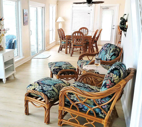 New Twist Dining Side Chairs Model 3320 from South Sea Rattan