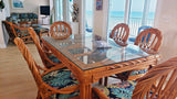New Twist Rectangle Dining Set Model 3319 from South Sea Rattan