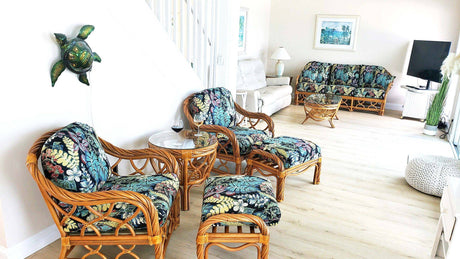 New Twist Living Room 5 Pc Set Model 3300 from South Sea Rattan