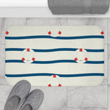 Buoy Stripe Bath Mat