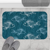 Blue Fin Bath Mat