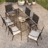 Provence Outdoor 84" Rectangular Dining Table by Sunset West Model 3201-T84
