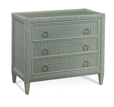 Naples Wicker and Rattan Media Chest Model 807-024 by Braxton Culler