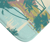 Tropical Palm Tree Bath Mat