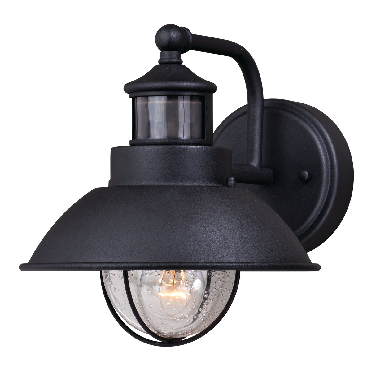 Eastham Outdoor Motion Sensor Light - Textured Black