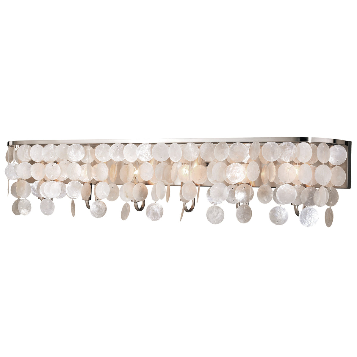 Shell Drift Vanity Light Fixture - 6 Light – AmericanRattan