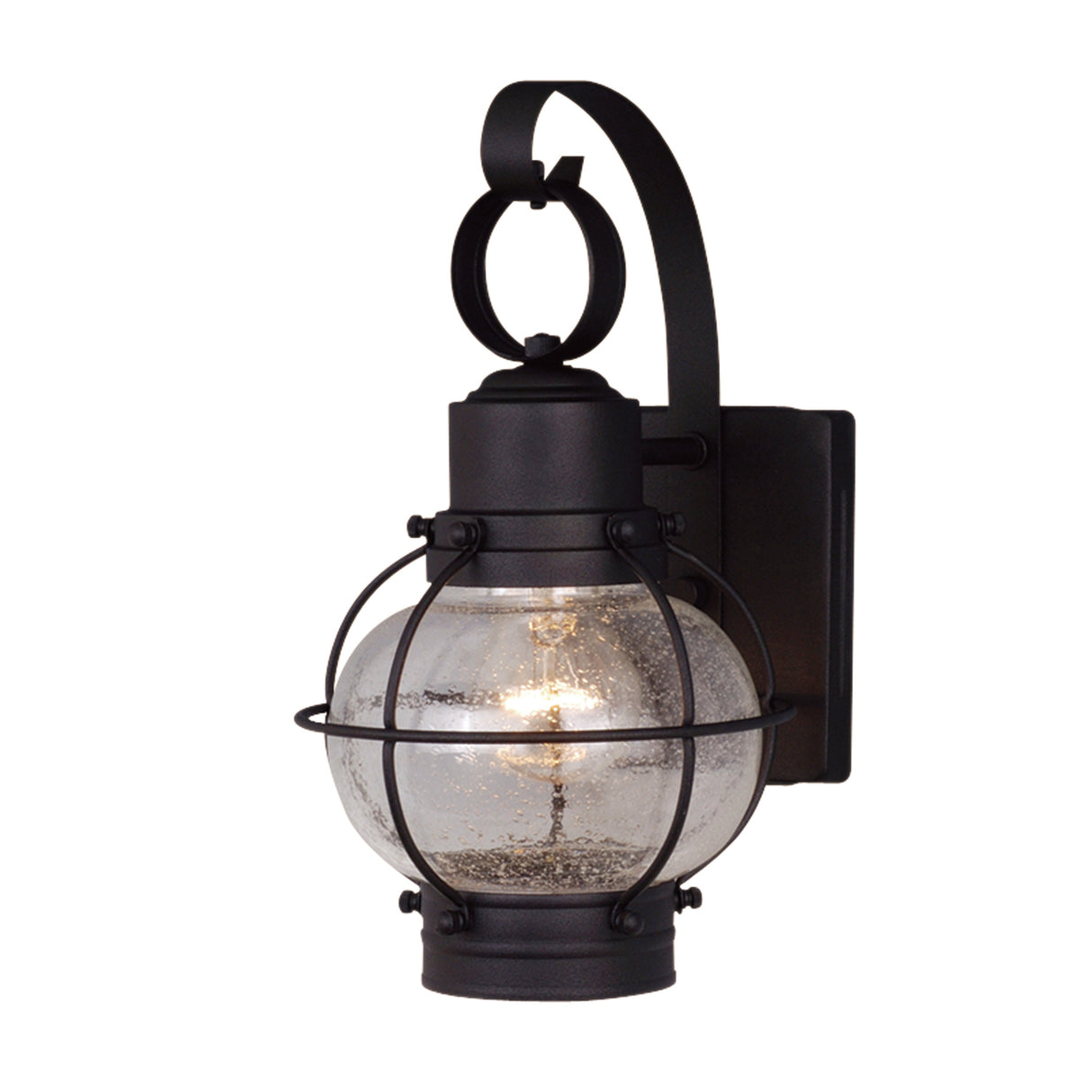 Ellis 6.5-Inch Outdoor Wall Light - Textured Black