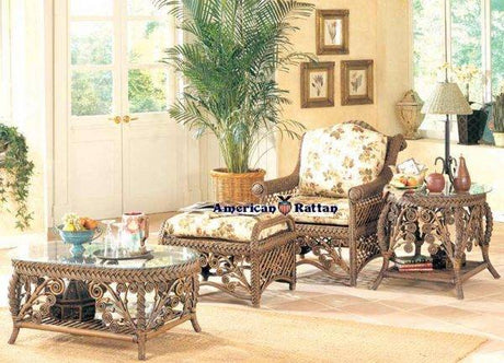 Gazebo Rattan Arm Chair Model GAC from Spice Island Wicker