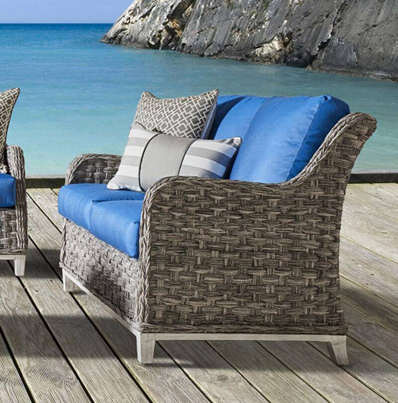 Grand Isle Outdoor 5 Pc Wicker Set by South Sea Rattan 77400