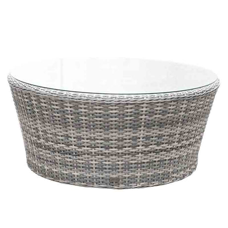 South Beach Outdoor Wicker 6 PC Sectional Set 9844-6PC-SECT by Beachcraft