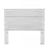 Surfside Weathered White Coastal Queen Headboard B27740-WW By Seawinds Trading