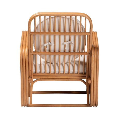 Hollywood Rattan Wicker Fair Arm Chair