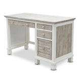 Islamorada Coastal Style Desk and Chair Set Model B23374-DAPGREY By Seawinds Trading
