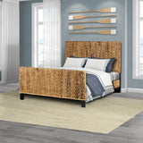 Maui Complete King Bed Model B533KBED-NAT By Seawinds Trading