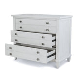 Point Breeze 3 Drawer Bachelor's Chest Model FL-B65033-FRESHWHITE by Finn & Louise