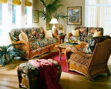 Kingston Reef Rattan Sofa Model KR3S from Spice Islands Wicker - Choice of Cushions Made in the USA