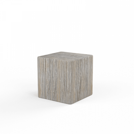 The Bazaar Madera Outdoor End Table by Sunset West Model 6203-MET