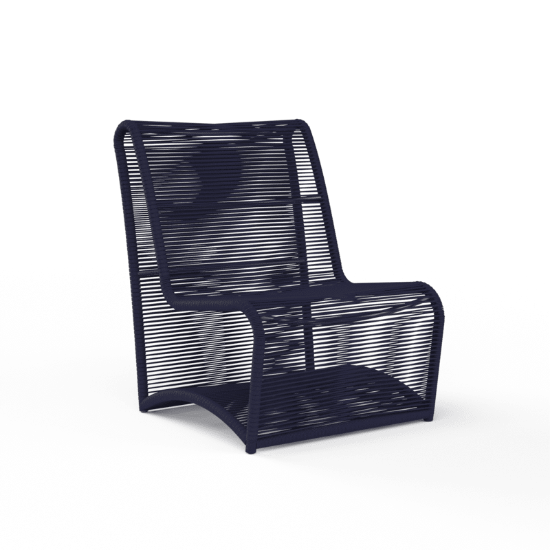 The Bazaar Marino Outdoor Armless Club Chair by Sunset West Model 4701-21