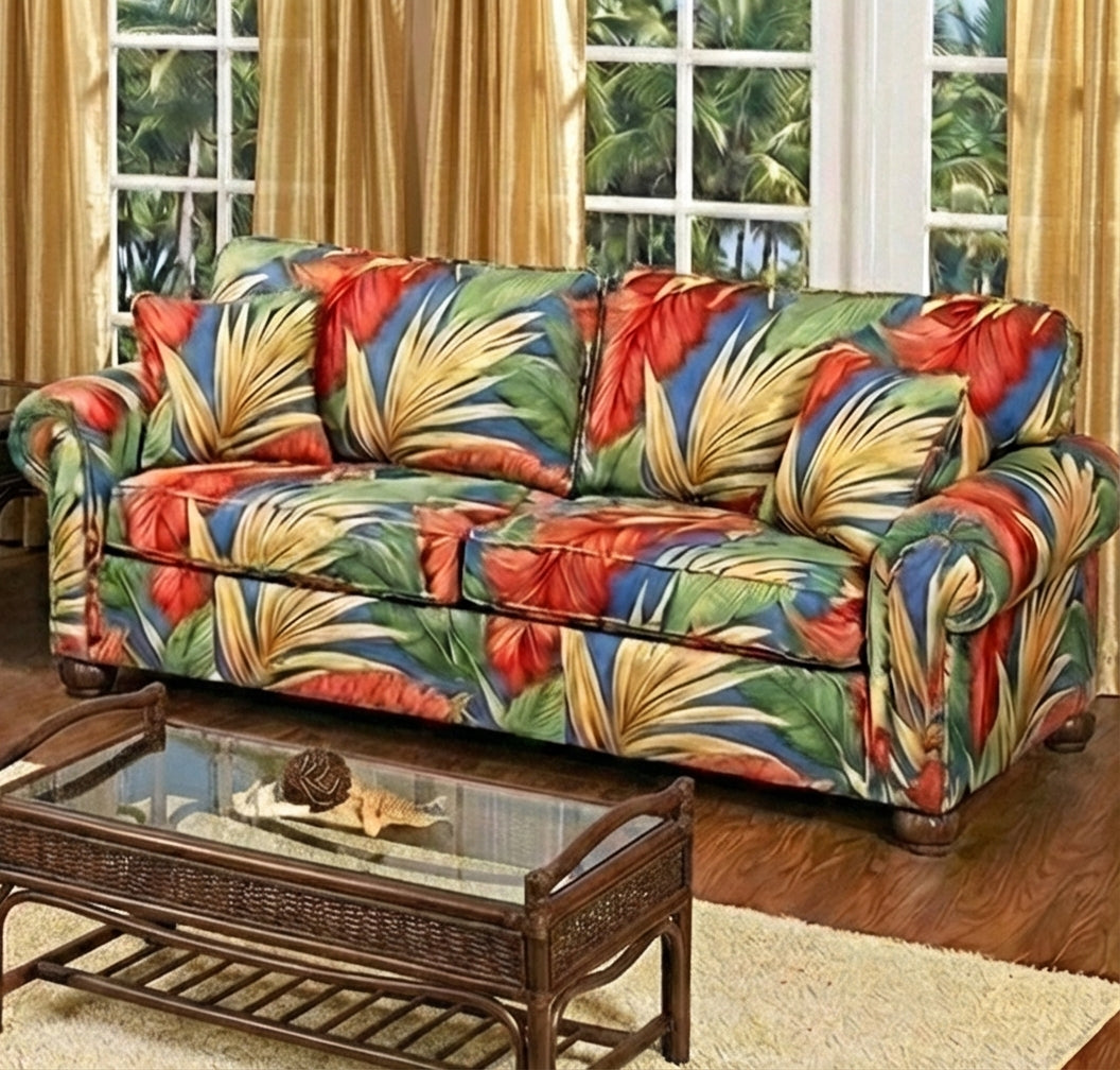 Maryland Rolled Arm Sofa or Sleeper by Stanley Chair Model 268