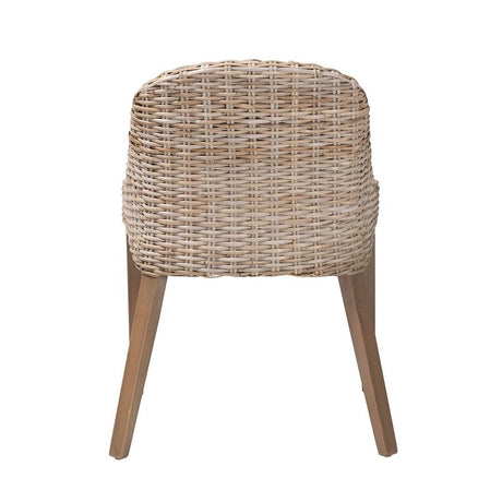 Maya Wicker Fair Rattan Dining Chair