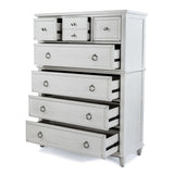Point Breeze 5 Drawer Chest Model FL-B65035-FRESHWHITE by Finn & Louise